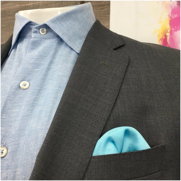 Jack Victor Mens Blazer Sport Coat Two Button Casual Jacket 42 X-Long Wool Suits - Picture 4 of 13